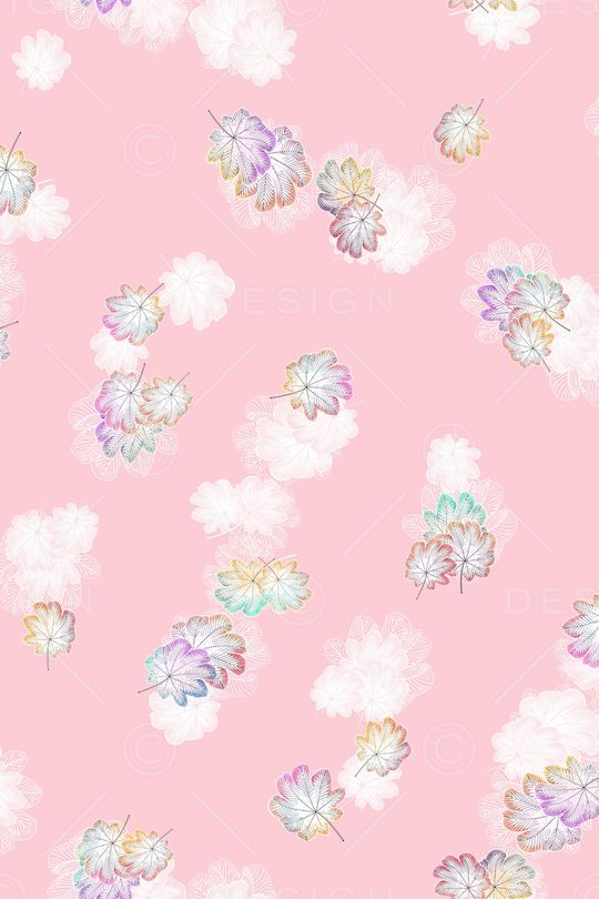 彩底花卉印花华亿平台图片