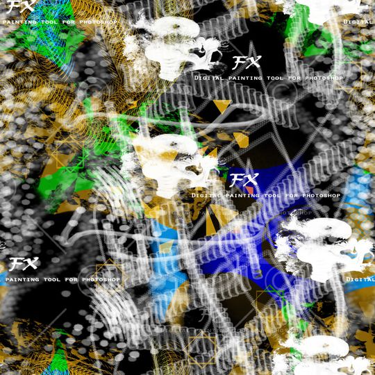 几何印花华亿平台图片