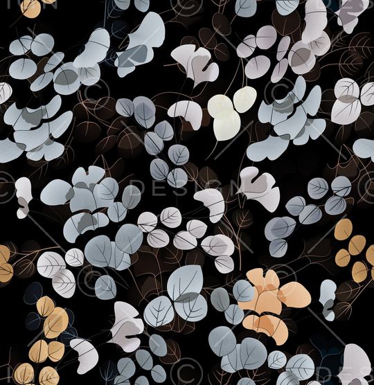 几何花卉印花华亿平台图片