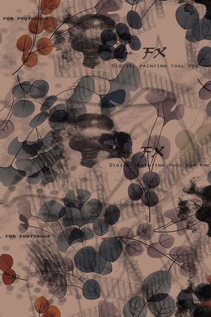 几何花卉印花华亿平台图片