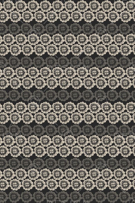 民族花卉印花华亿平台图片