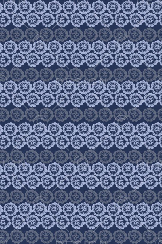 民族花卉印花华亿平台图片