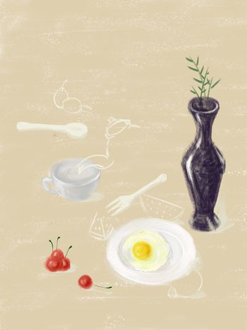 文艺印花华亿平台图片