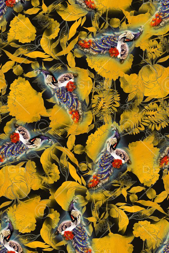 香云纱印花华亿平台图片