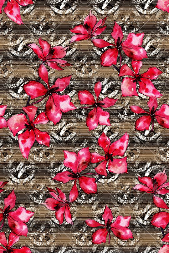 几何印花华亿平台图片