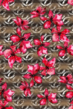 几何印花华亿平台图片