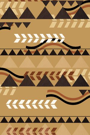 几何印花华亿平台图片