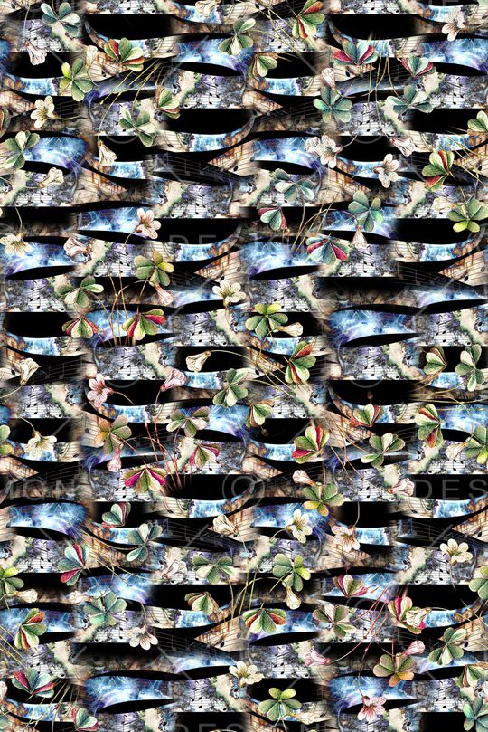 复古印花华亿平台图片