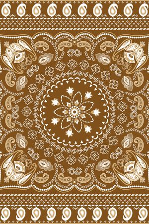 方巾印花华亿平台图片