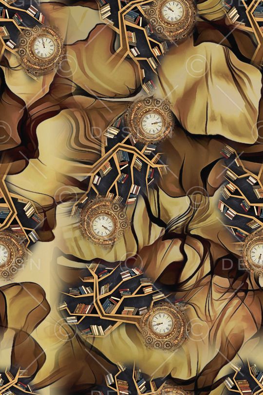 复古印花华亿平台图片