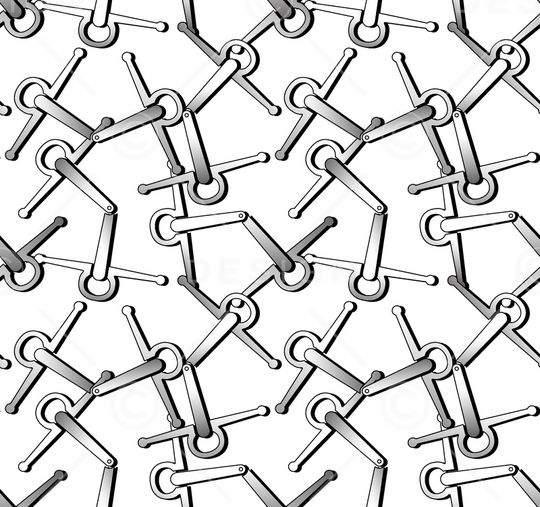 几何印花华亿平台图片