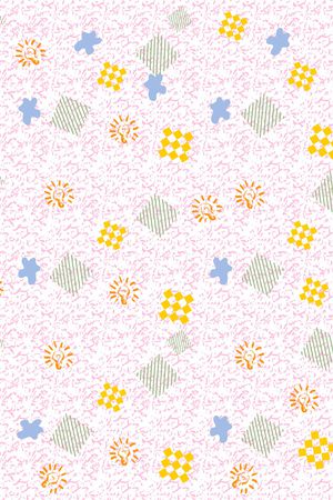 春夏华亿平台印花华亿平台图片