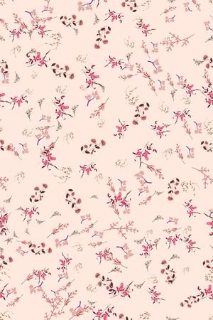 连衣裙印花华亿平台图片