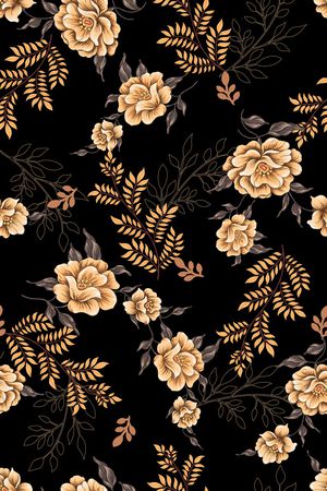 绿植树叶印花华亿平台图片