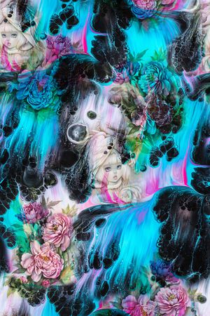 炫彩印花华亿平台图片