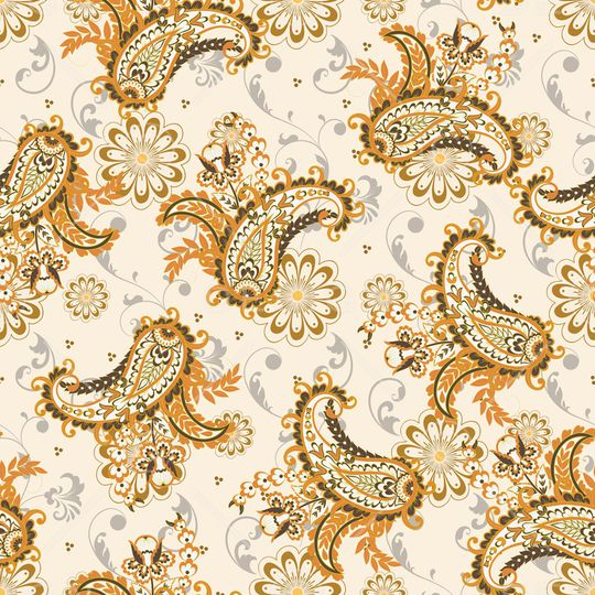 佩斯利印花华亿平台图片