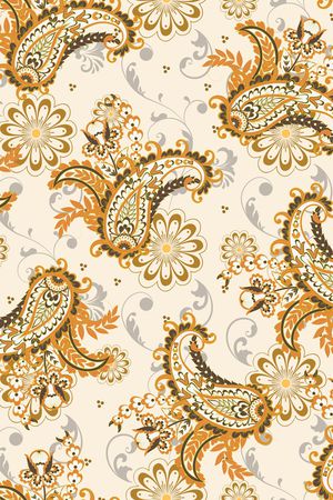 佩斯利印花华亿平台图片