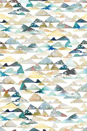 水彩印花华亿平台图片