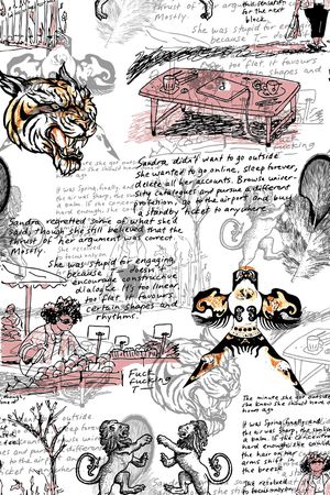 羽毛印花华亿平台图片