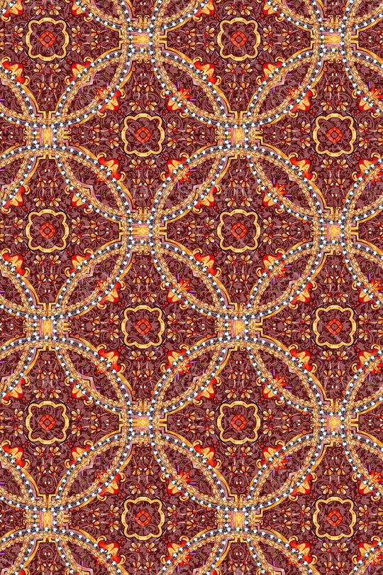 复古印花华亿平台图片