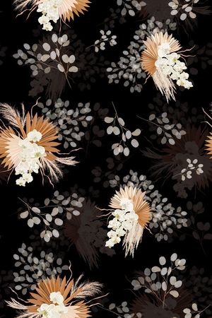 绿植树叶印花华亿平台图片