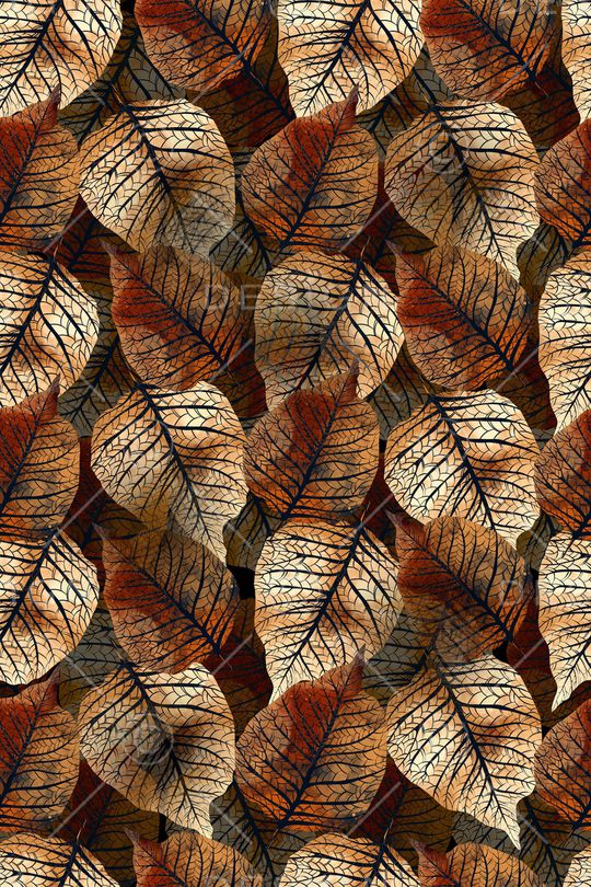 绿植树叶印花华亿平台图片