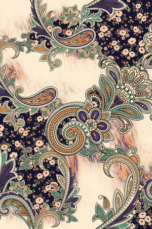 绿植树叶印花华亿平台图片