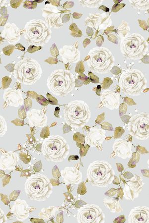 玫瑰花印花华亿平台图片