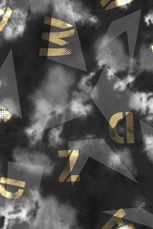 几何印花华亿平台图片