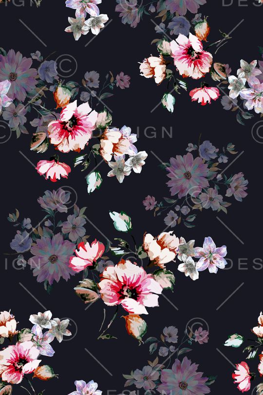 复古印花华亿平台图片