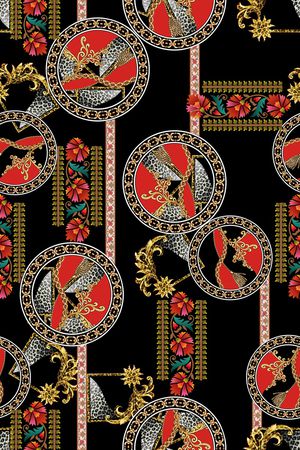 几何印花华亿平台图片