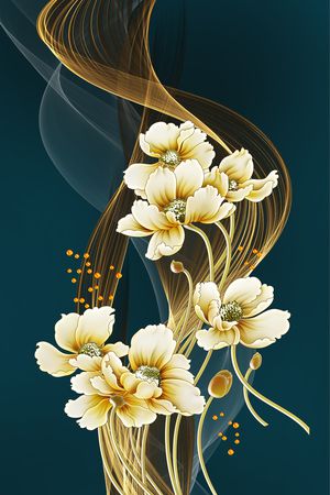 连衣裙印花华亿平台图片