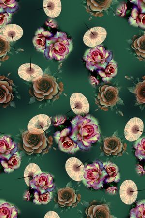 连衣裙印花华亿平台图片