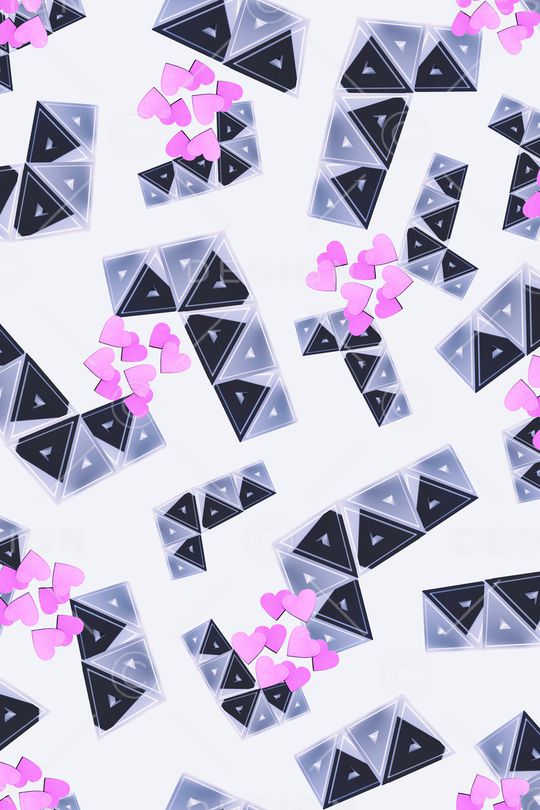 爱心印花华亿平台图片