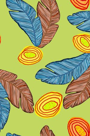 几何印花华亿平台图片