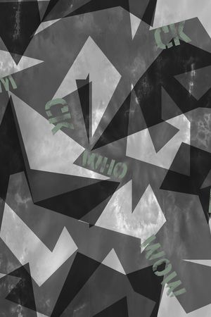 几何印花华亿平台图片