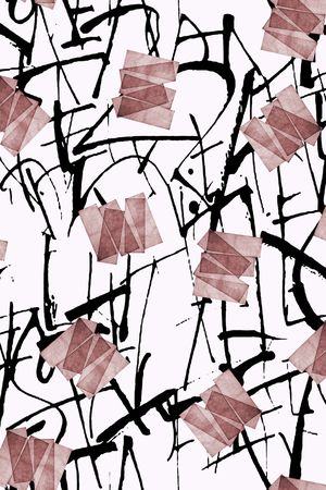 线条印花华亿平台图片