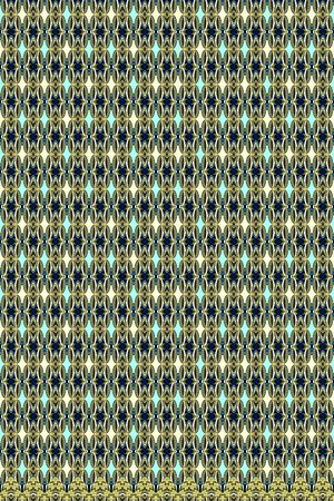 民族花卉印花华亿平台图片