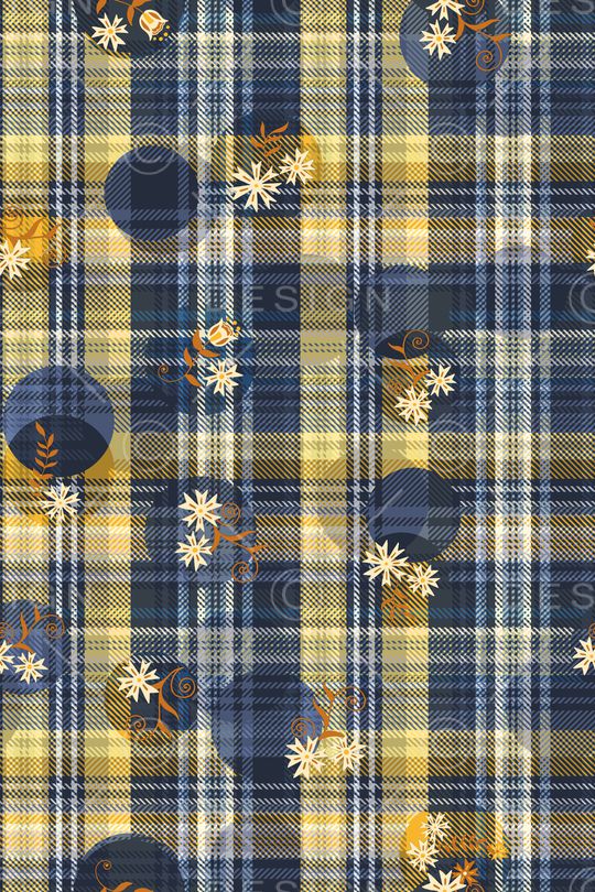 格子印花华亿平台图片