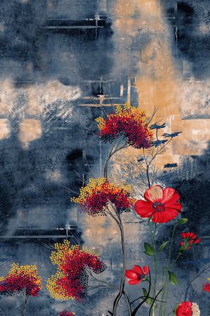 定位花印花华亿平台图片