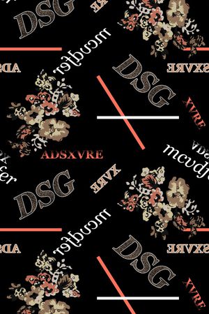 字母印花华亿平台图片