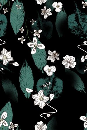 连衣裙印花华亿平台图片