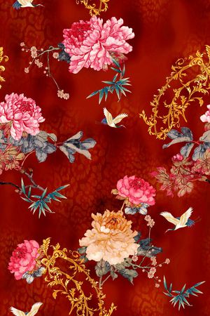 数码华亿平台印花华亿平台图片