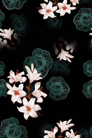 连衣裙印花华亿平台图片