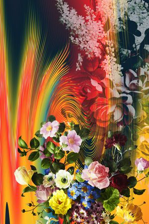 漩涡印花华亿平台图片