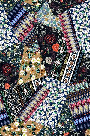 民族风印花华亿平台图片