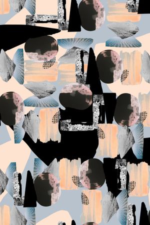 抽象印花华亿平台图片