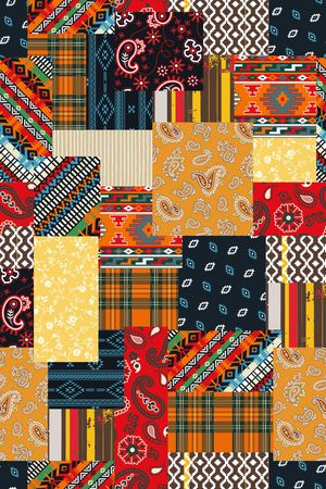 几何印花华亿平台图片