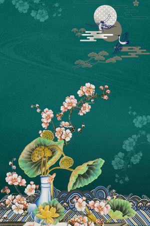 荷花印花华亿平台图片