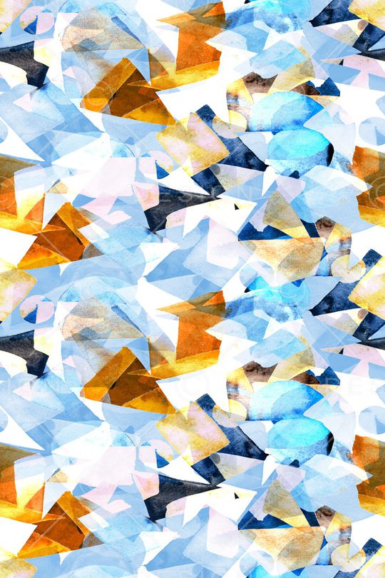 几何印花华亿平台图片